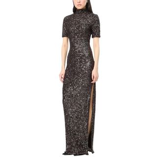 Rotate ROTATE Birger Christensen - Vestido Sequins 1667 - Dresses - Mujer - Negro - M