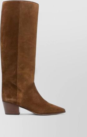 Casadei leather knee boots