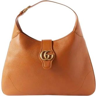 Gucci Camel Aphrodite Shoulder Bag