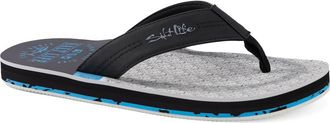 Salt Life The Harbor Flip Flop in Black Black at Nordstrom, Size 10