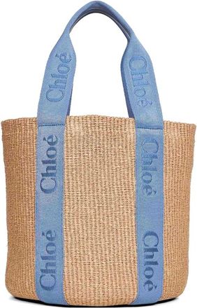 Chlo&eacute; Large Woody Tote Bag