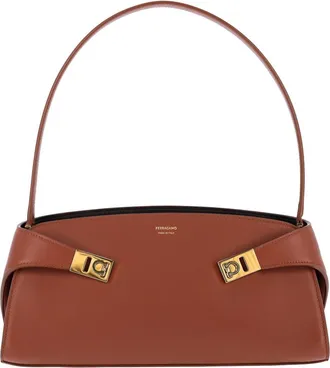 Ferragamo Borsa A Spalla Hug East-West