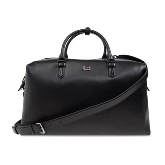 Dolce & Gabbana Handbagage - Heren - Weekendtassen - Zwart - ONE Size - Leer - Tassen