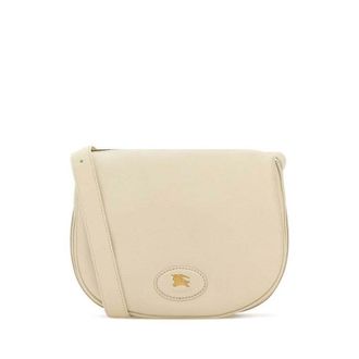 Burberry Ivory Leather Tavistock Crossbody Bag Soaplightbeige Borse A Tracolla