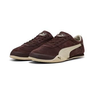 Puma Sneaker PUMA BELLA UT CLASSIC, Damen, Gr. 37,5, chocolate braun, alpine snow, Leder, mehrfarbig, Schuhe Sneaker, f&uuml;r sportlichen Look im Alltag, mit L