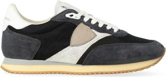 Philippe Model Blville Sneaker - Heren - Sneakers - Zwart - 43 EU - Leer - Schoenen