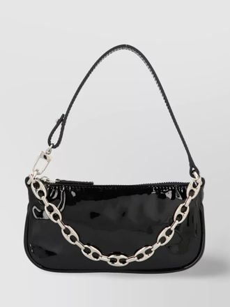 by FAR rachel mini leather shoulder bag