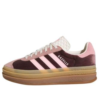 adidas (WMNS) adidas Gazelle Bold Shadow Brown Glow Pink JQ5143