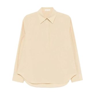 The Row Camisa Margan - Blouses & Shirts - Mujer - Beige - S