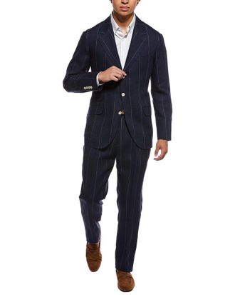 Brunello Cucinelli 2Pc Linen Suit
