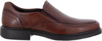 Ecco Mens Helsinki 2.0 Apron Toe Slip-On Loafers In Cognac