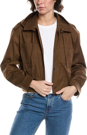 Theory Hood Crop Jacket