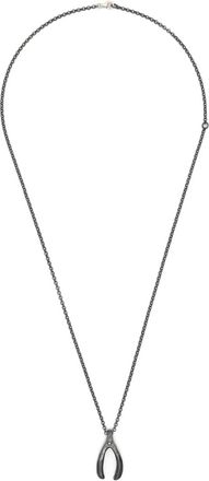 Rosa Maria Sterling zilveren halsketting met diamant