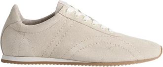 Toteme Flex Suede Sneakers - Dames - Sneakers - Grijs - 41 EU - Leer - Schoenen