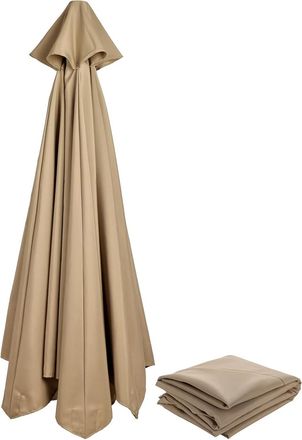 OEM Toldo De Repuesto Para Sombrilla De 3 X 3 M - Poli&eacute;ster De Alta Calidad - Protecci&oacute;n Uv 30+ - Resistente Al Agua - Compatible Con 8 Varillas