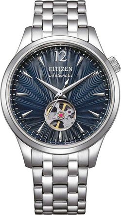 Citizen Mens Silver Watch NH9131-73L Stainless Steel - One Size