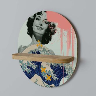 OEM Kanagawa Beauty Estante Ovalado