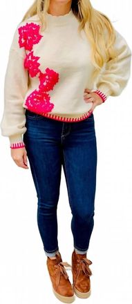 Merci Penelope Sweater In Multi