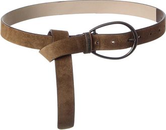 Brunello Cucinelli Suede Belt