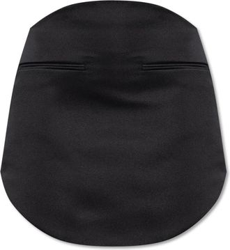 Courr&egrave;ges Rok met zakken - Dames - Korte rokken - Zwart - S - Polyester - Rokken