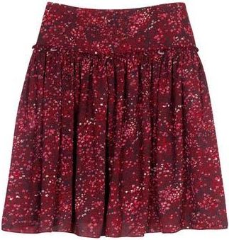 Longchamp Printed Bermuda Skort in Red at Nordstrom Rack, Size 6 Us / 38 Fr
