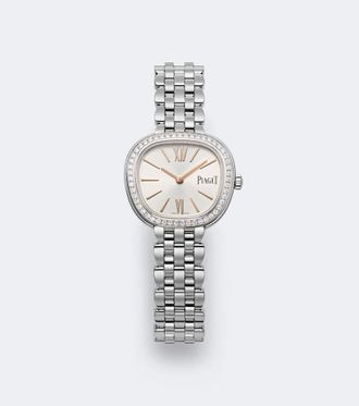 Piaget Reloj Sixtie de acero inoxidable con adornos