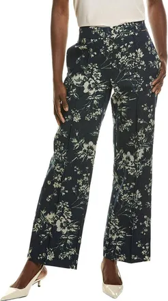 Elie Tahari The Gabby Denim Burnout Pant