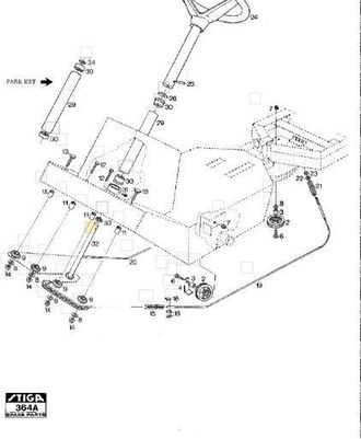STIGA Sports Eje De Direcci&oacute;n (-04) Original Stiga - 1134-3084-01