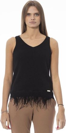 Baldinini Wool Tank Womens Top