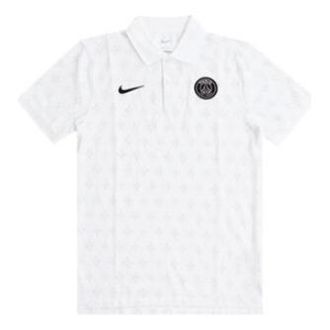 Nike x Paris Saint-Germain Slim Fit Polo Shirt Asia Sizing White CW5310-100