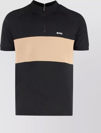 HUGO BOSS cotton piqué polo shirt