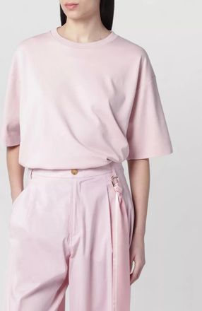 Darkpark relaxed fit soft fabric short sleeves top