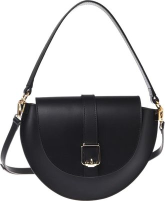 Baldinini Leren Schoudertas - Dames - Schoudertassen - Zwart - ONE Size - Leer - Tassen