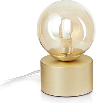 Ideal Lux Perlage Lámpara de mesa Globe Latón - Ideal Lux