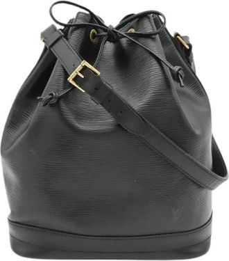 Louis Vuitton Pre-owned Epi Noe Schoudertas - Dames - Vintage Tas - Zwart - ONE Size - Leer - Vintage