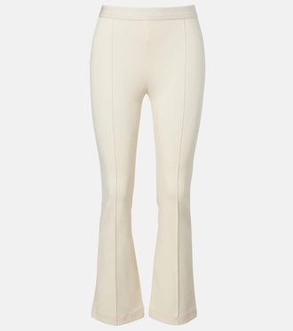 Wolford Pantaloni Grazia flared in jersey
