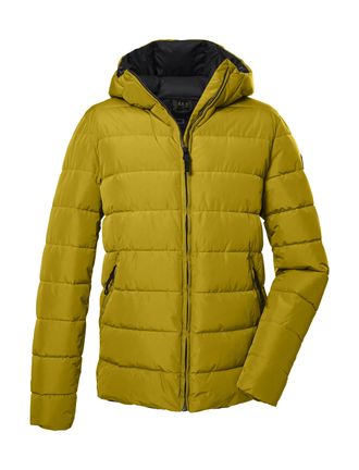 G.I.G.A. DX by killtec Steppjacke GW 10 MN QLTD JCKT, Herren, Gr. XL, gelb (senf), Oberstoff: 100% Polyester, Futter: 100% Polyester, Wattierung: 100% Polyester, G.I.G.A. DX