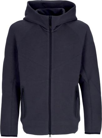 Nike Tech Fleece Hoodie met rits - Heren - Trainingsjackets - Blauw - XL - Katoen - Fitness