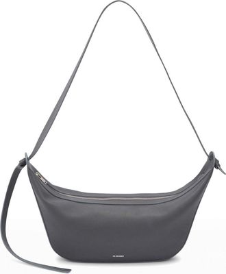Jil Sander Borsa a spalla con nodo - Grigio