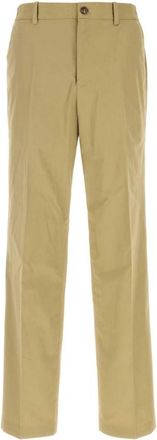 A.P.C. Khaki Flat Front Pants