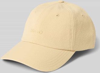 HUGO BOSS Basecap mit Strukturmuster Modell Mett in Beige, Größe 1