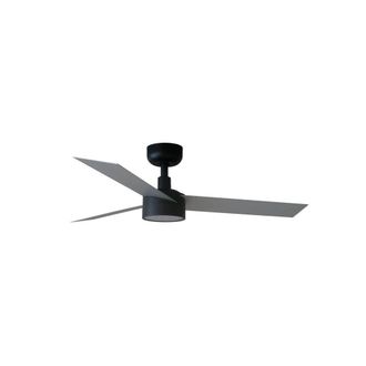 Netlighting Cruiser Small Led Black DC Ceiling Fan 6 Speed Aluminium Blade