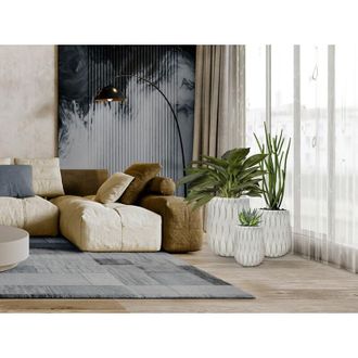 Schuller Set 3 Maceteros Jazmin Beige