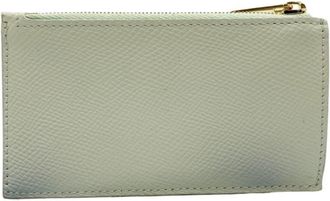 Celine Green Light Green Leather Coin Purse/Coin Case (Pre-Owned)
