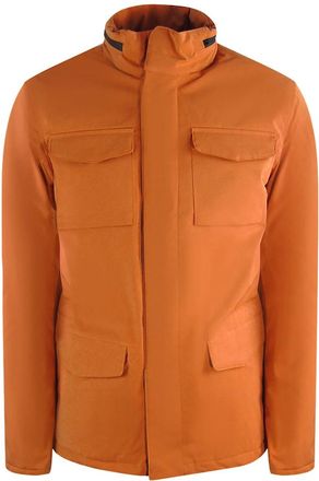 Aquascutum Mens Aquascutum Active Field Jacket Rust Orange Jacket - Size: 40/Regular