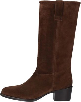 Lina Locchi Dames, Schoenen, Bruin, Maat: 41 EU Su&egrave;de