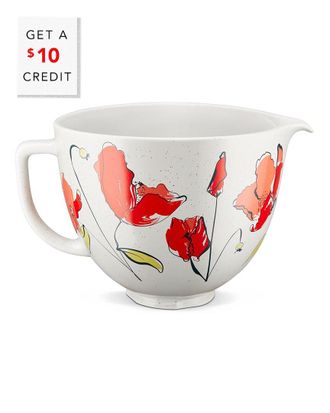 KitchenAid Kitchenaid 5Qt Poppy Ceramic Bowl With $12 Credit