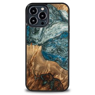 OEM Funda &Uacute;nica Bewood Para Iphone 13 Pro Max - Planetas - Tierra