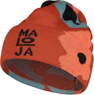 Maloja Fuscher Knitted Wool Beanie In Rosehip