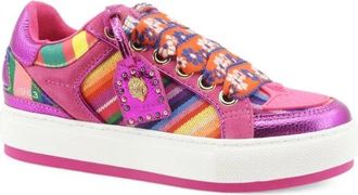 Kurt Geiger Southbank Tag Sneaker - Dames - Sneakers - Veelkleurig - 38 EU - Leer - Schoenen